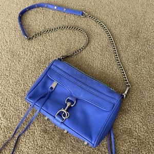 Rebecca Minkoff Mini MAC - Periwinkle Blue